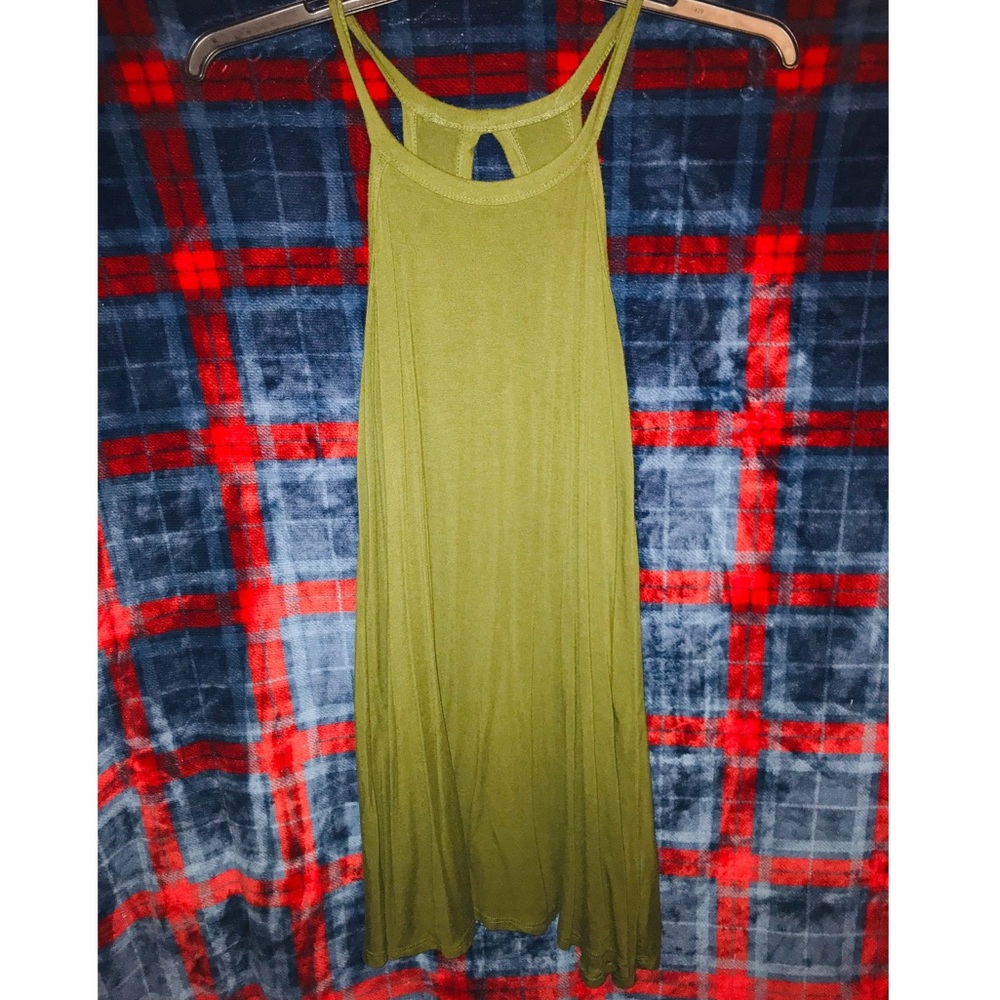 Cute Army Green Dress🤩